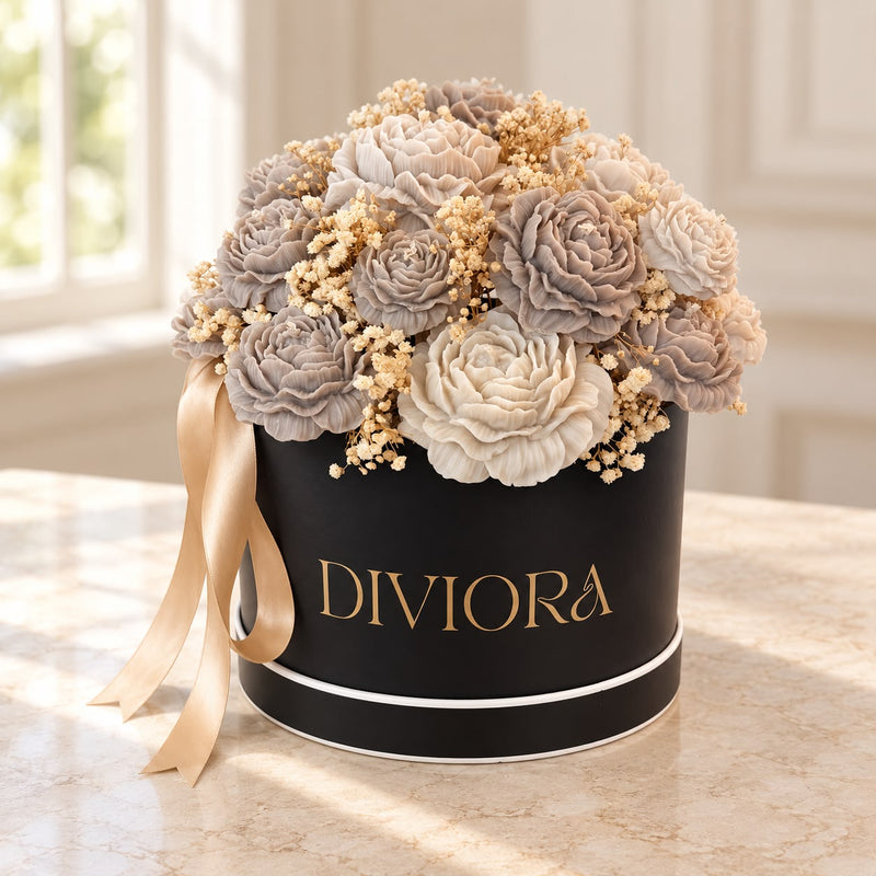 The Peony Wax Bouquet