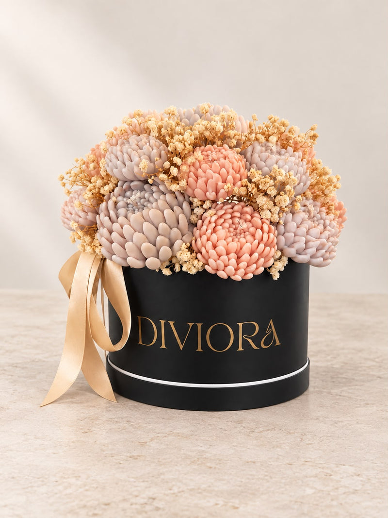 The Chrysanthemum Wax Bouquet